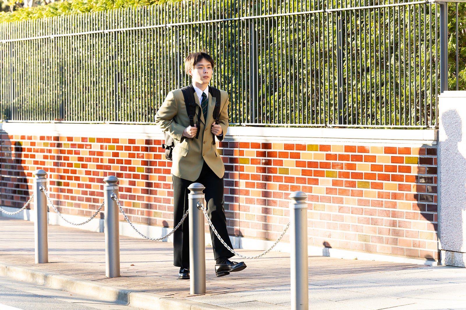 細田佳央太 「もしも、イケメンだけの高校があったら」より（C）テレビ朝日