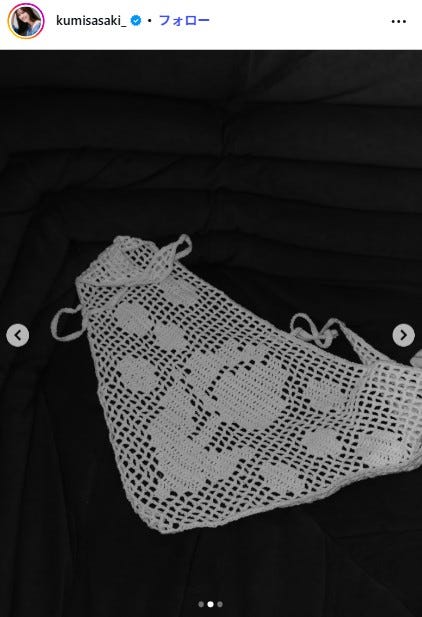 佐々木久美Instagramより