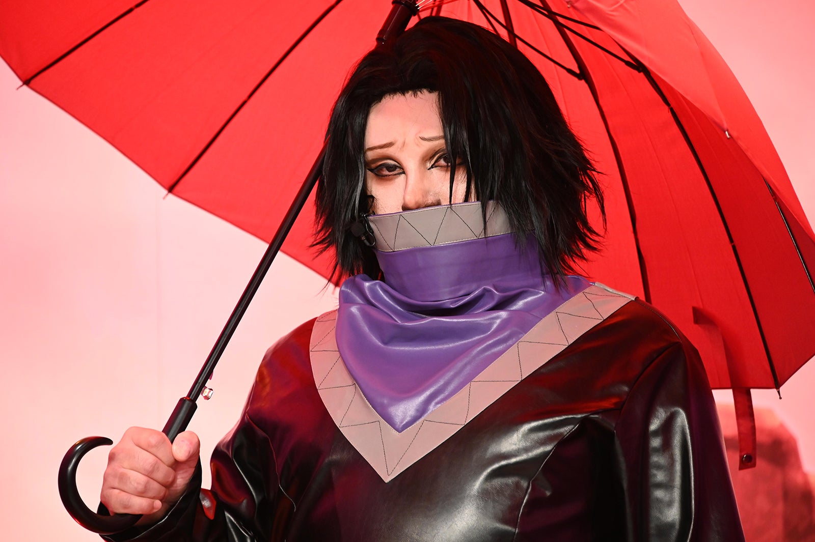 人気漫画の特殊な能力を持った男性キャラに扮したR-1王者（C）日本テレビ