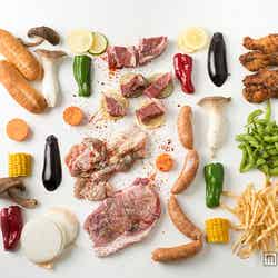 肉や野菜をバランスよく摂取