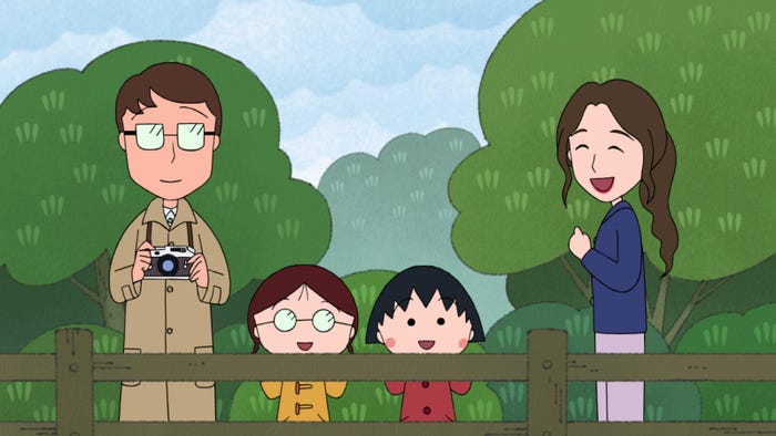 12月1日放送「ちびまる子ちゃん」より(C)さくらプロダクション/日本アニメーション