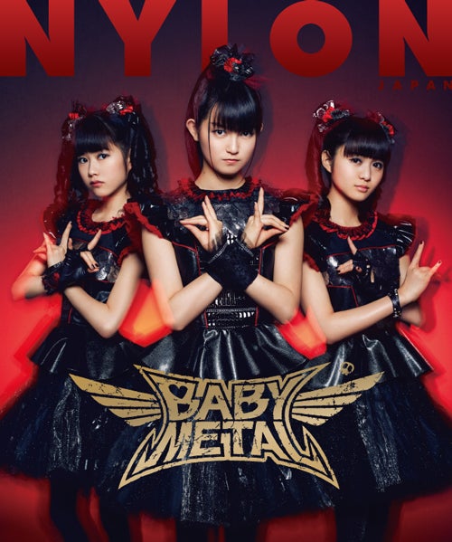 「NYLON JAPAN」5月号スペシャルエディション（カエルム、2016年3月28日発売）表紙：BABYMETAL
