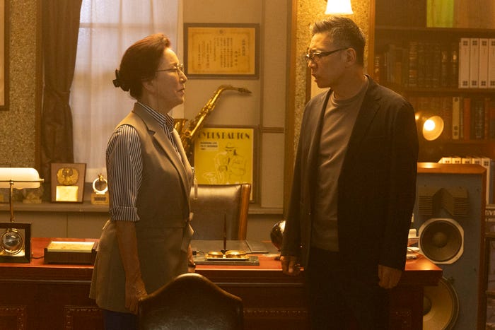 高畑淳子、生瀬勝久「新宿野戦病院」第4話より(C)フジテレビ