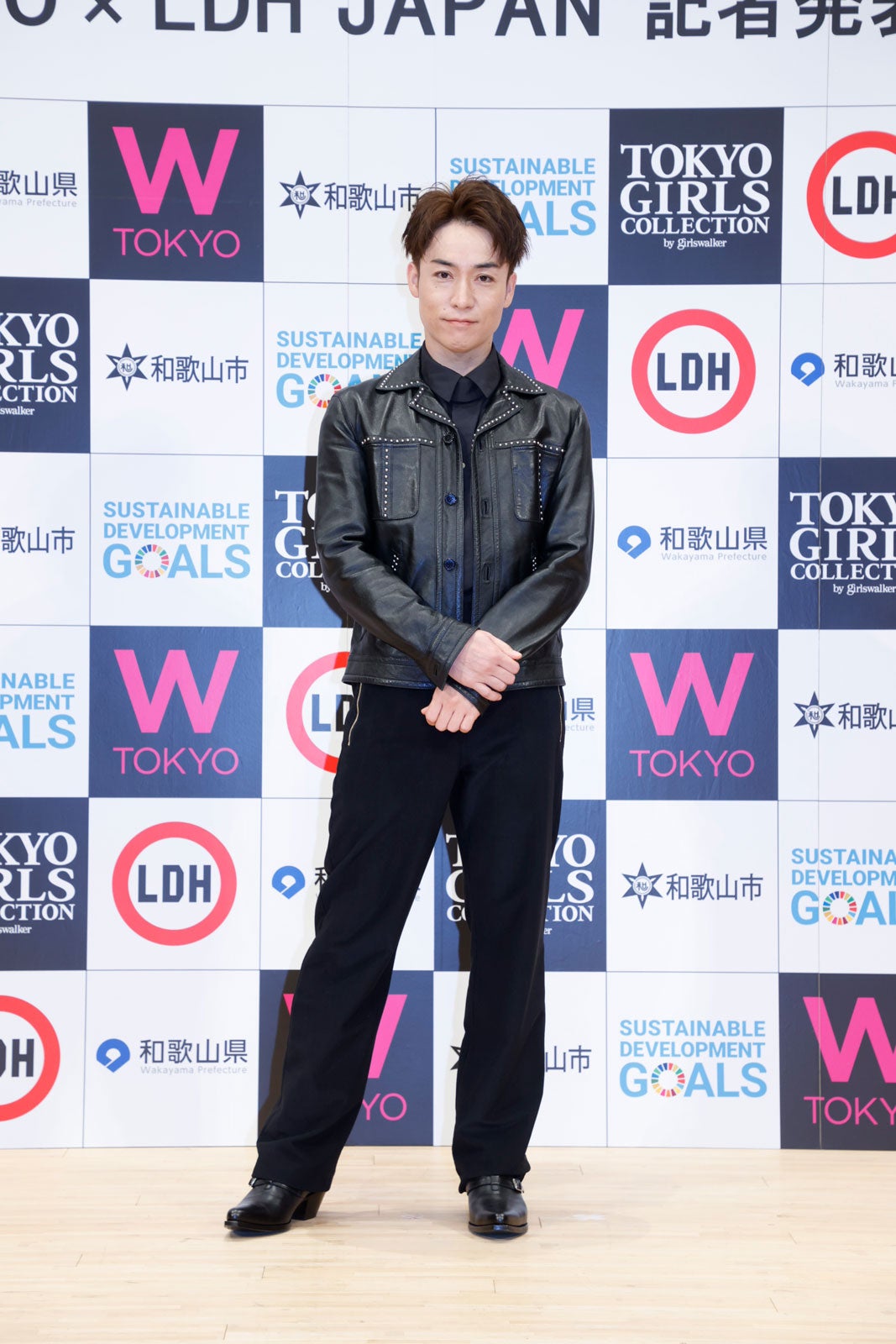 EXILE TETSUYA（C）W TOKYO×LDH JAPAN 記者発表会