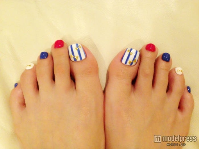 マリンテイストネイル