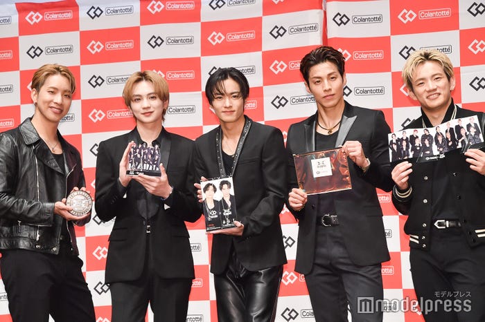THE RAMPAGE/(左から)陣、吉野北人、川村壱馬、RIKU、浦川翔平(C)モデルプレス