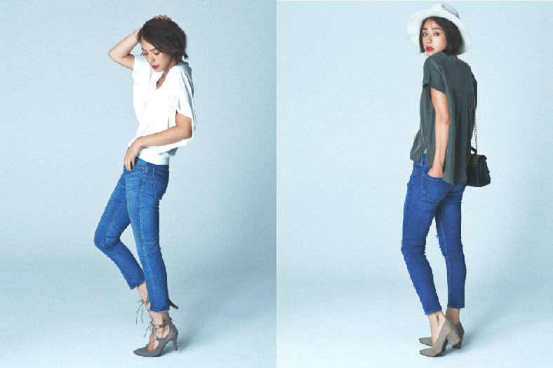 細見えが叶うデニムパンツで“イイ女”の完成