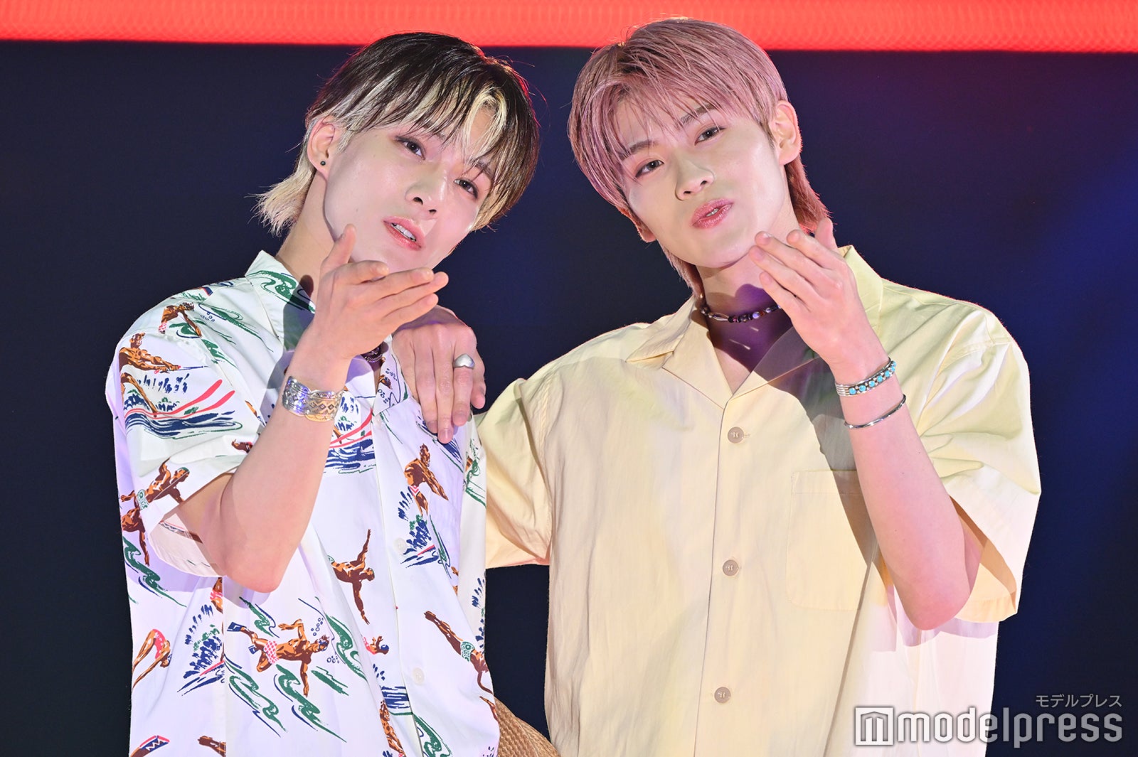 谷口太一、大久保波留（C）モデルプレス