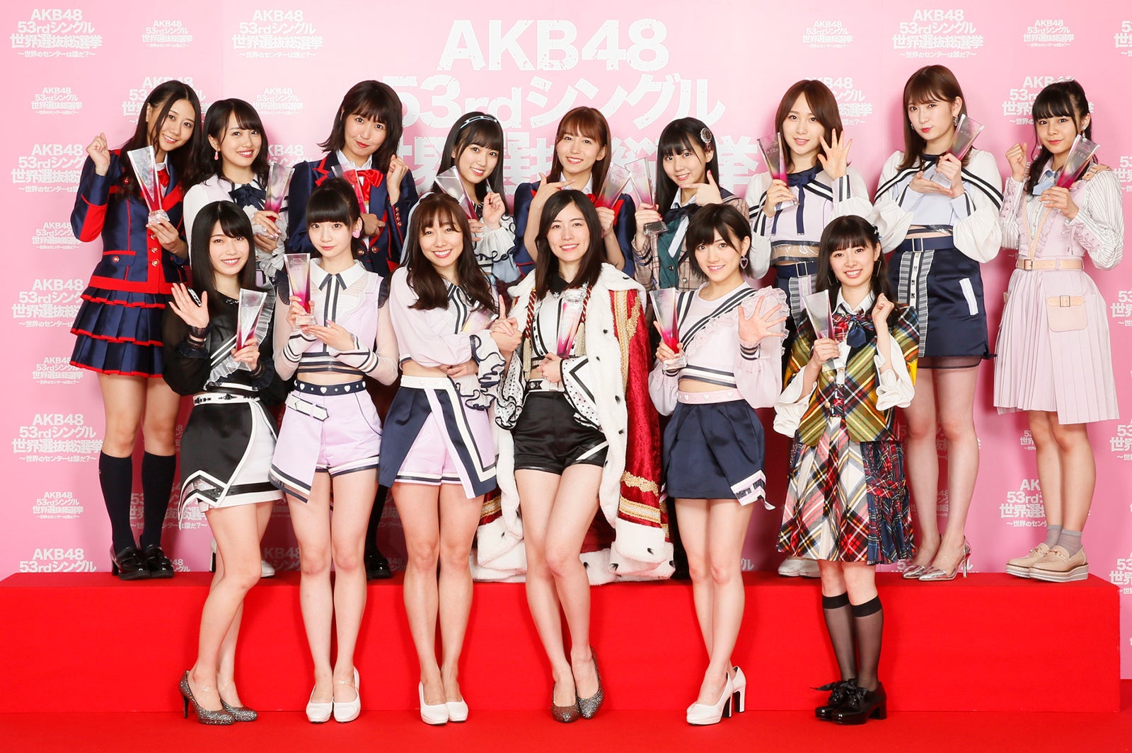 スピーチ全文＞第10回AKB48世界選抜総選挙1位～16位「選抜メンバー