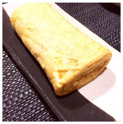 波瑠お手製の卵焼き／波瑠公式ブログ（Ameba）より