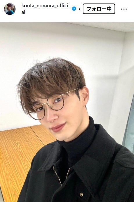 野村康太Instagramより