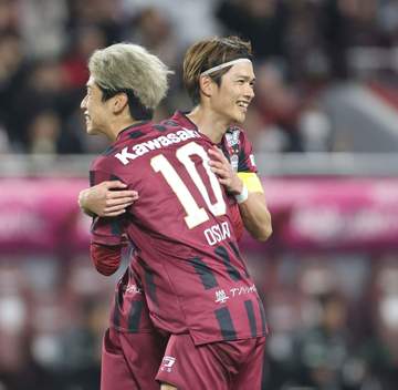 西地区首位の神戸がホームで2連勝、FW大迫は後半から出場 清水の吉田孝行監督は古巣相手に完敗で連勝ストップ