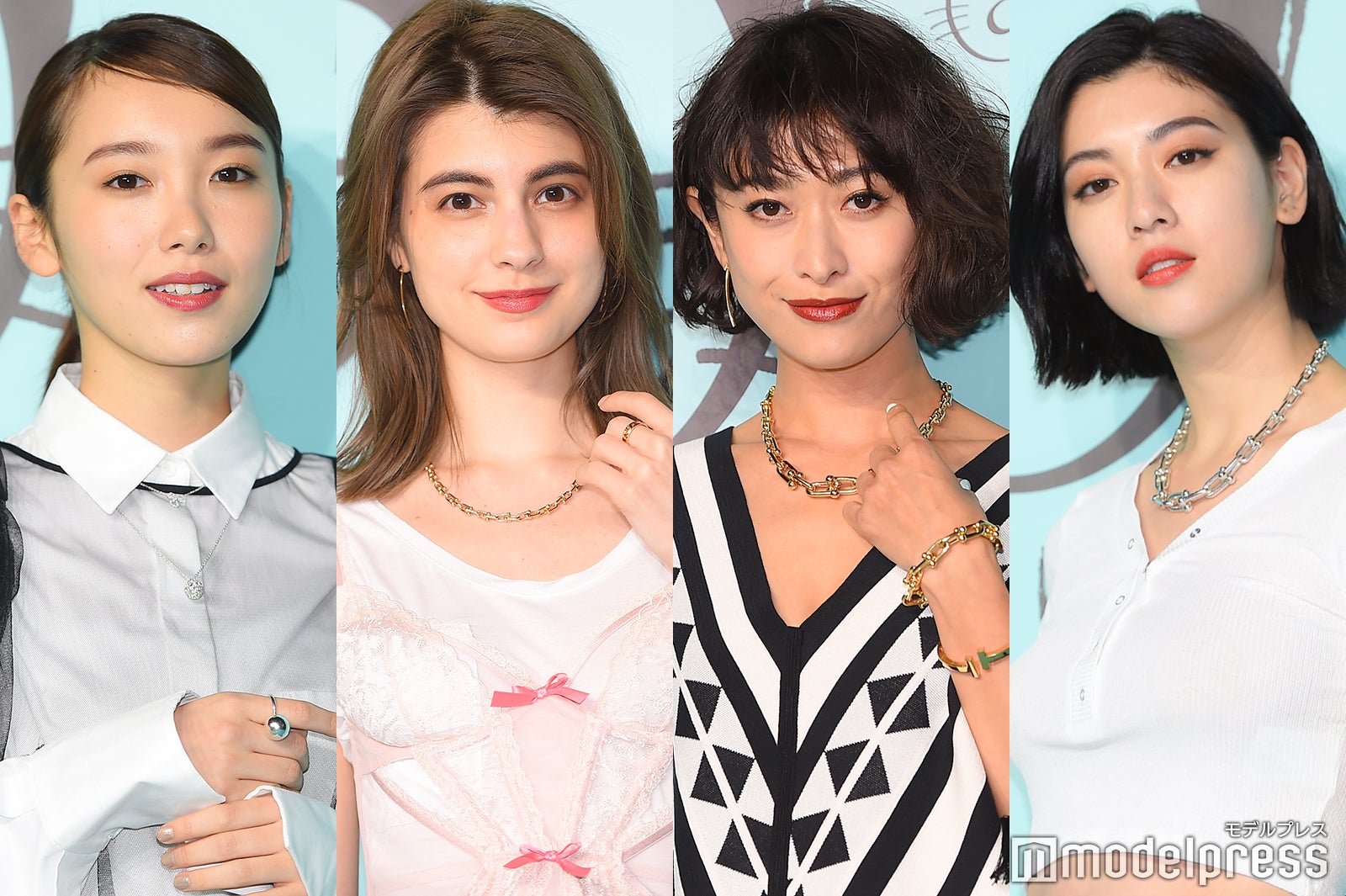 山田優・マギー・三吉彩花・飯豊まりえら、豪華ジュエリーで一層輝く　日本初「ティファニー」コンセプトストアに集結