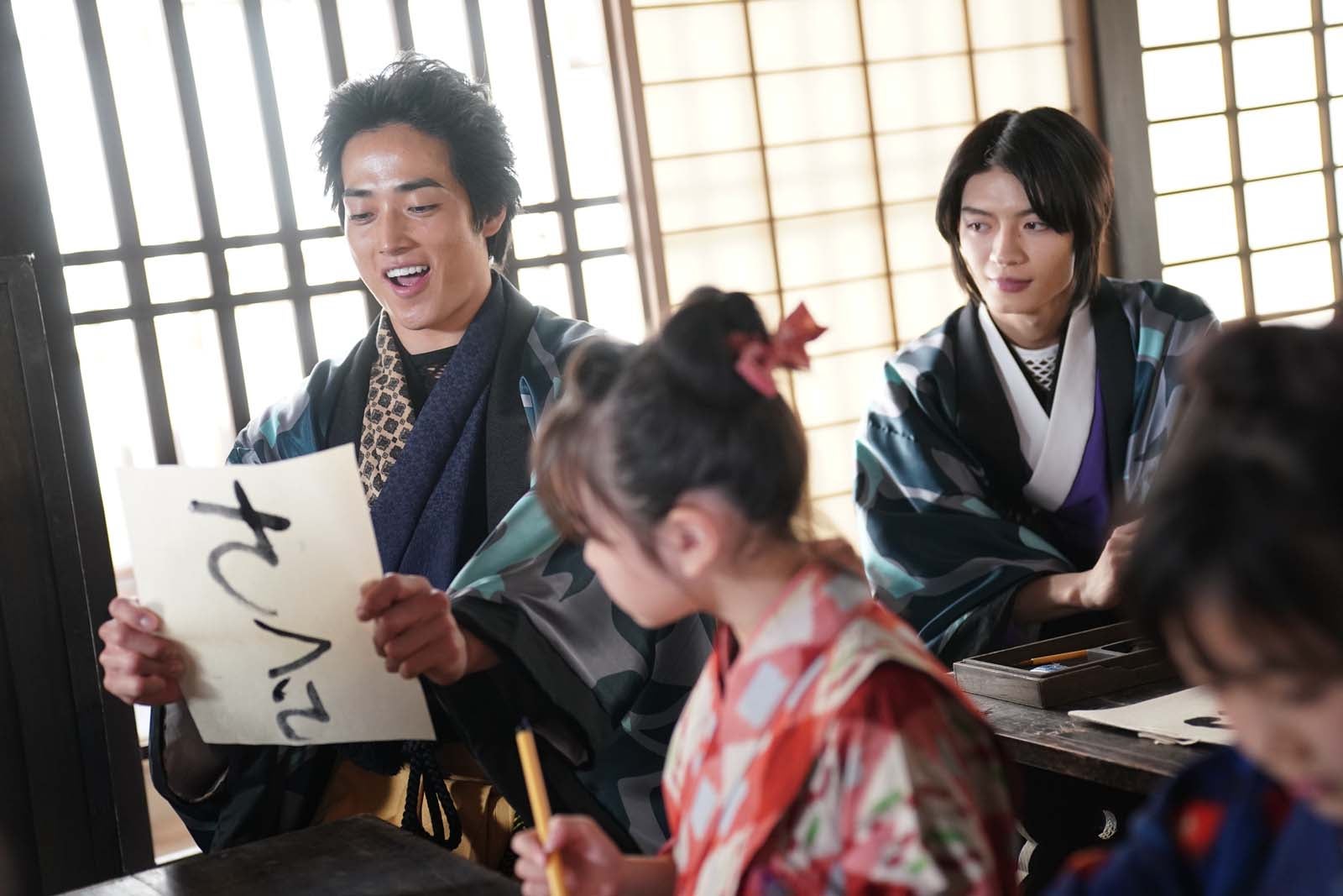 羽谷翔太、杢代和人「君とゆきて咲く～新選組青春録～」第10話より（C）テレビ朝日