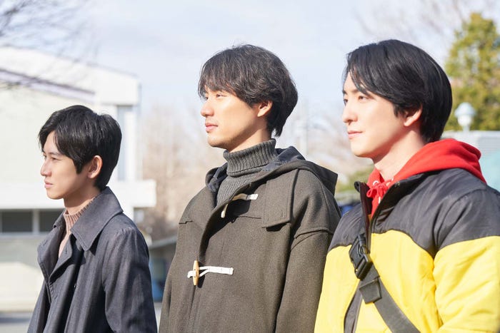 本郷奏多、福士蒼汰、前田公輝「アイのない恋人たち」最終話より(C)ABCテレビ