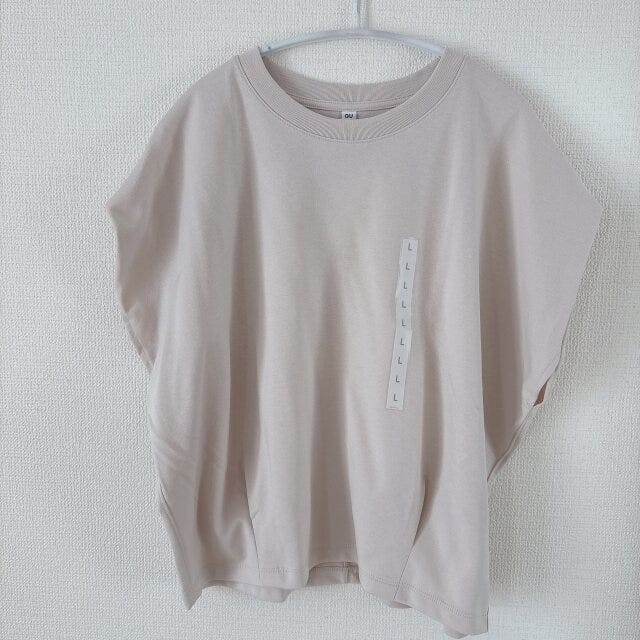 GU　ドライウエストタックT　NATURAL