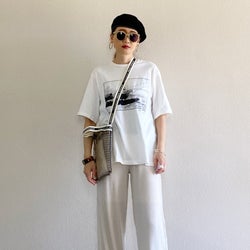 夏はやっぱり白 おしゃれな人がやってる 白スニーカー の爽やか大人スタイル4選 モデルプレス