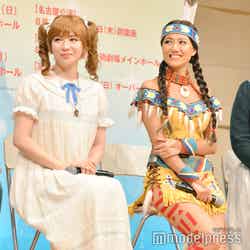 （左から）河西智美、宮澤佐江（C）モデルプレス