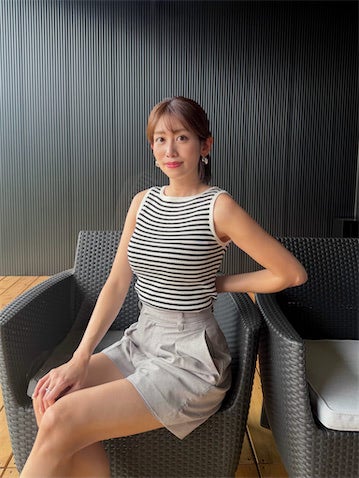 元NHKアナ・中川安奈、タンクトップ×ショーパンのピタピタ姿に「スタイル抜群」「ダイナマイト」