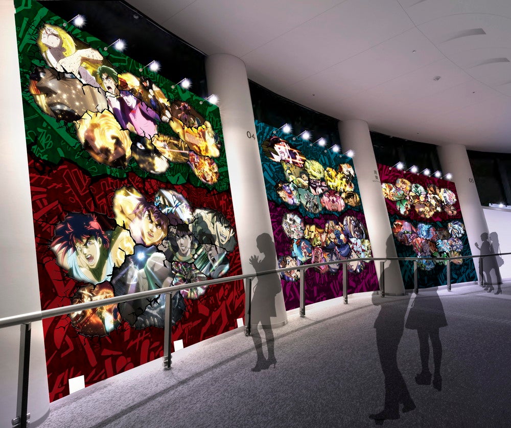 JOJOTREE ジョジョの奇妙な冒険 in TOKYO SKYTREE（C）A＆L／S，JOJO TAP （C）TS