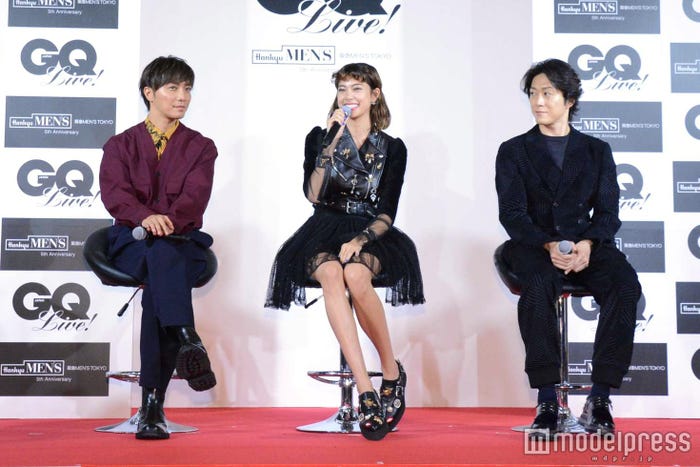 (左から)成宮寛貴、森星、宮尾俊太郎 (C)モデルプレス