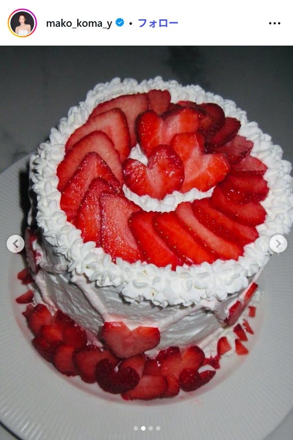 マコInstagramより