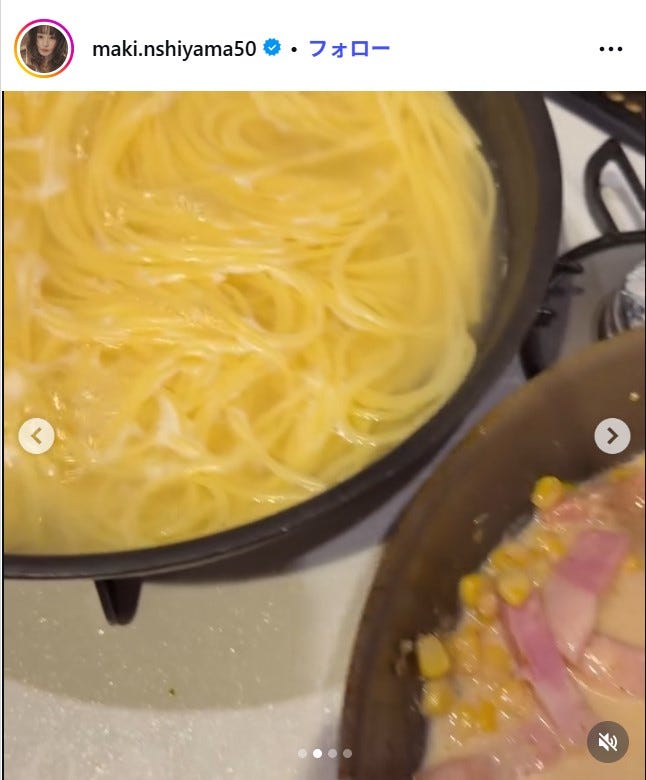 西山茉希Instagramより