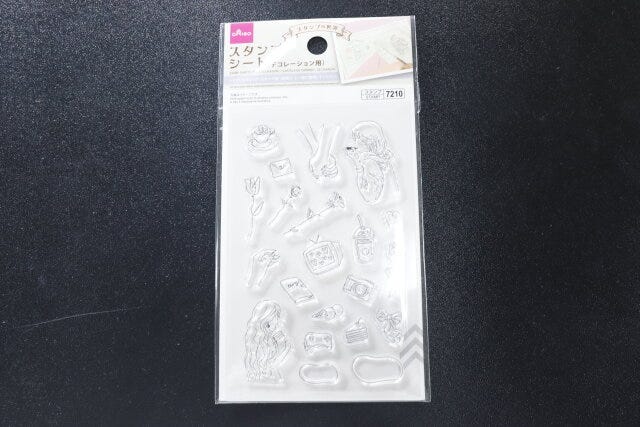 ダイソー　スタンプシート（デコレーション用）　パッケージ