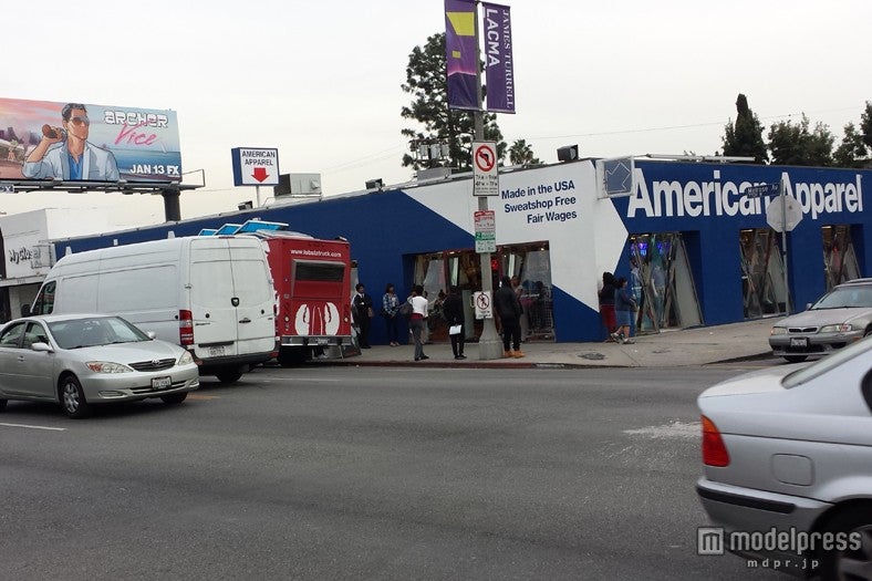 LAのメルローズ通り