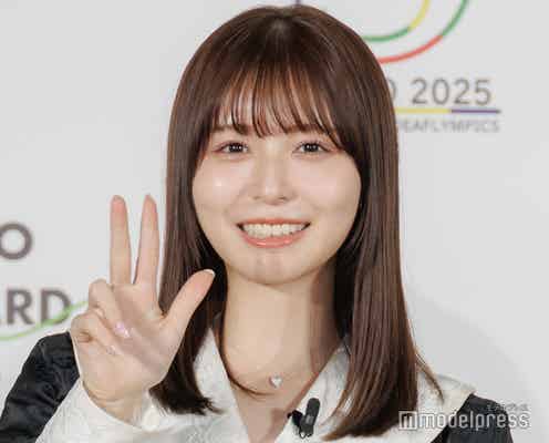 長濱ねる、女子大の“最新カフェ”に登場 手話披露&デフリンピックへの期待語る