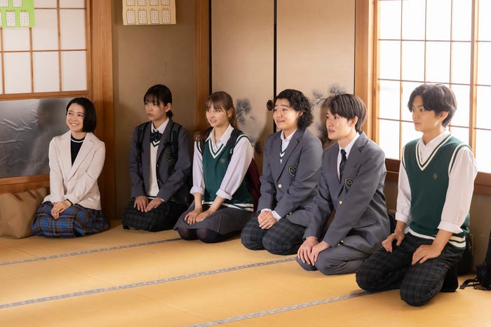 上白石萌音、當真あみ、嵐莉菜、高村佳偉人、山時聡真、齋藤潤「ちはやふる−めぐり−」第3話(C)日本テレビ