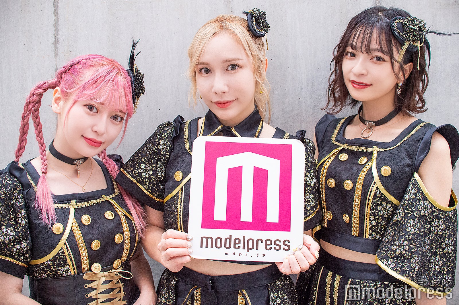 まりな、ありしゃん、さおりん （C）モデルプレス