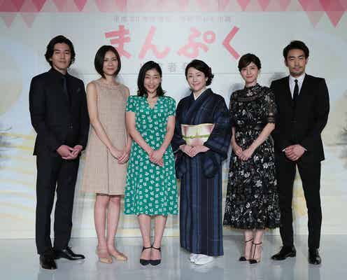 内田有紀、松下奈緒、安藤サクラが三姉妹に 今秋朝ドラ「まんぷく」新キャスト発表<本人コメント>