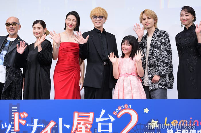 竹中直人、石田ひかり、橋本マナミ、神山智洋、永瀬ゆずな、矢花黎、浅野ゆう子(C)モデルプレス