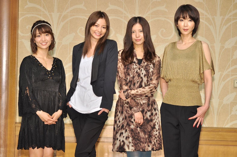 大島優子、香里奈、吉高由里子、稲森いずみ