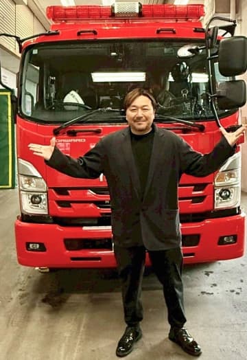 今村翔吾氏 消防博物館でトークショー アニメ「火喰鳥 羽州ぼろ鳶組」の原作手がけた縁「新たな発見もできた」