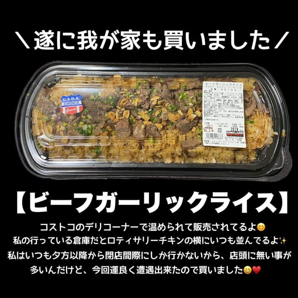 ビーフガーリックライス