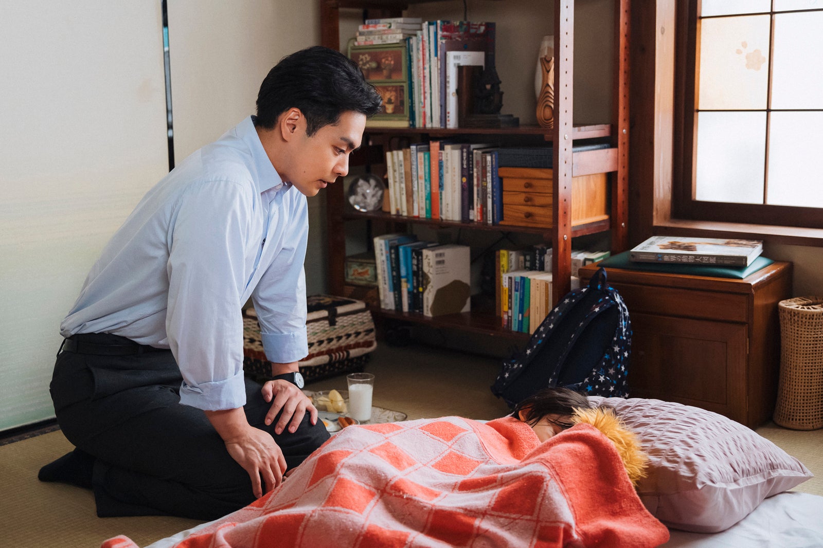 柳楽優弥、佐藤大空「ライオンの隠れ家」第4話（C）TBS