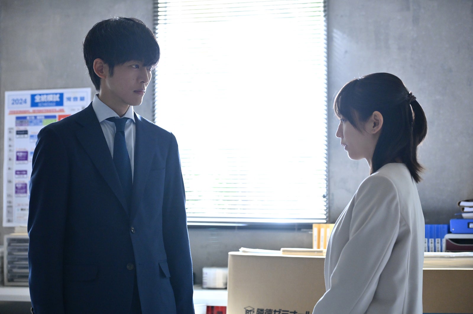 松坂桃李、吉岡里帆「御上先生」第3話（C）TBS