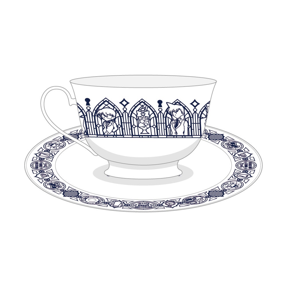 カップ＆ソーサー税込4,400円（C）青山剛昌／小学館・読売テレビ・TMS 1996