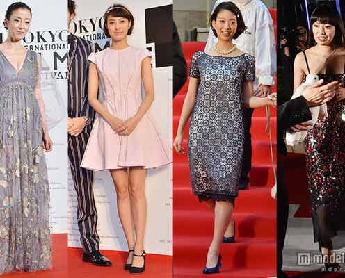 華やか“秋冬ドレス”一挙公開「第27回東京国際映画祭」レッドカーペット