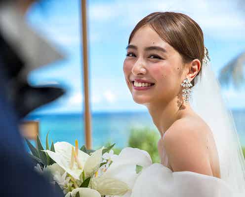 内田理央、結婚願望&理想の結婚式明かす ウエディングドレス姿を披露