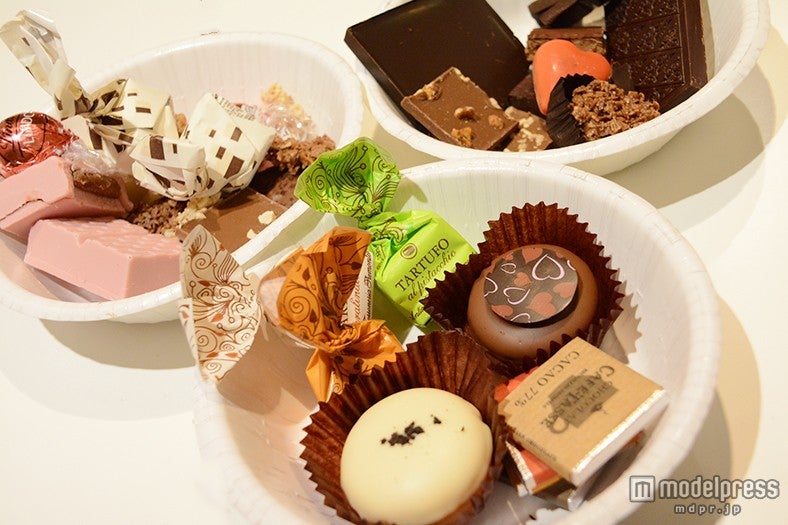 あっという間に自分だけの贅沢チョコの山が完成！