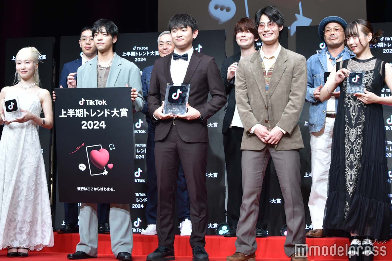「TikTok上半期トレンド大賞2024」決定 7部門8作品選ばれる