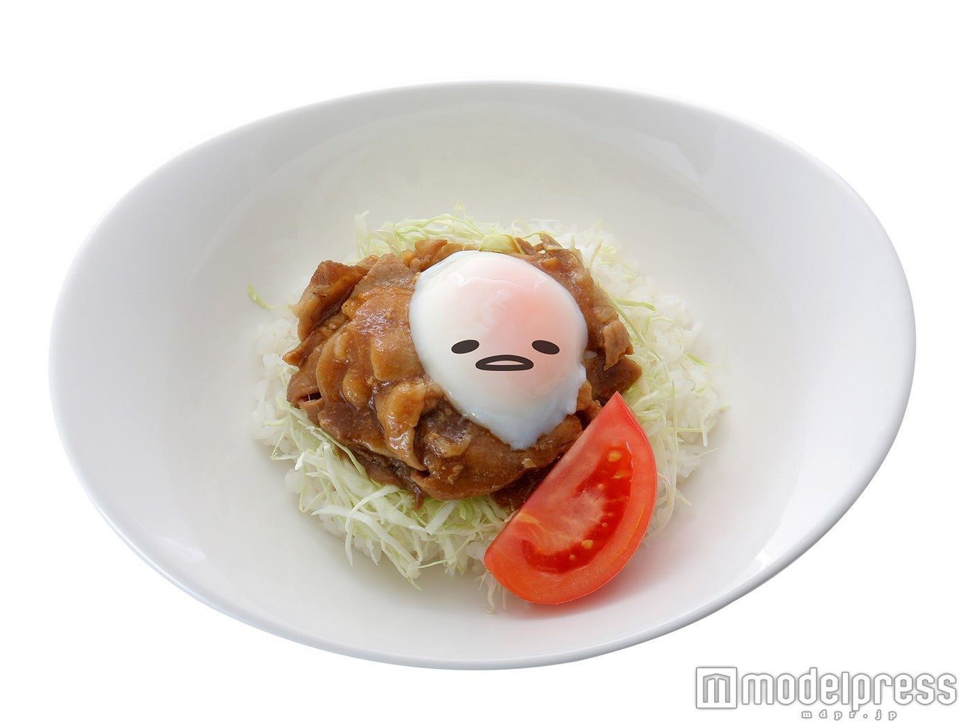 ぐでしょうが焼き丼950円（C）2016 SANRIO CO．，LTD．