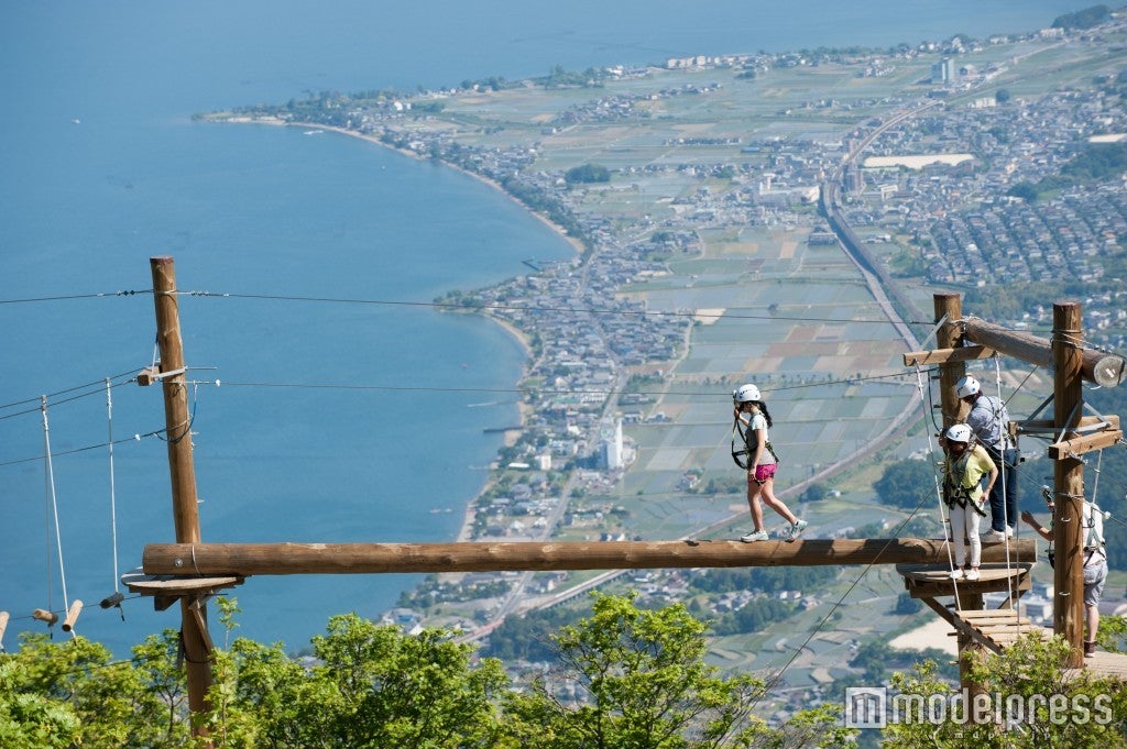 スカイウォーク／画像提供：びわ湖バレイ