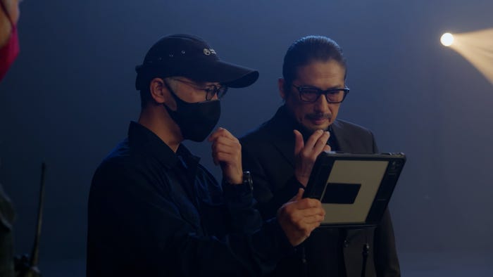 真田広之/メイキングより(提供写真)