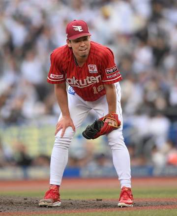 楽天・マエケン NPB3862日ぶり勝利ならず 5回途中KO ポランコに同点ソロ、井上に勝ち越しソロ被弾