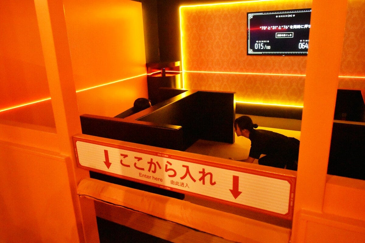 1st STAGEにチャレンジ中。ゲームはどれも2～3名で挑むのがベターです