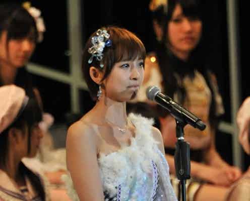 篠田麻里子、AKB48卒業を発表「急ですが来月に」<スピーチ全文/第5回AKB48選抜総選挙>